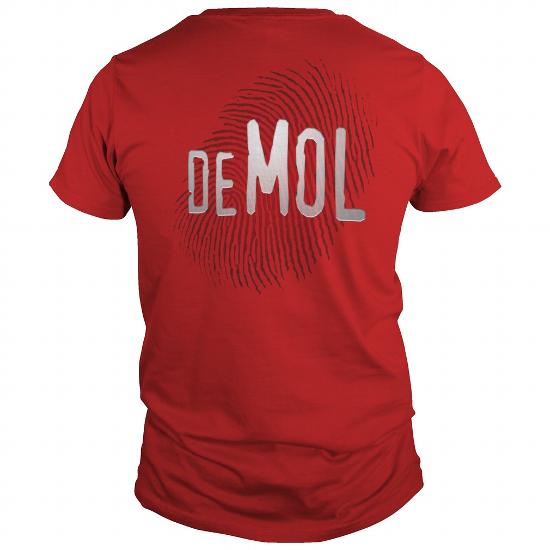 Wie is de mol t shirt sale