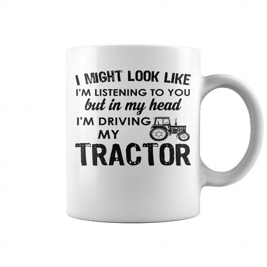 Im driving my tractor
